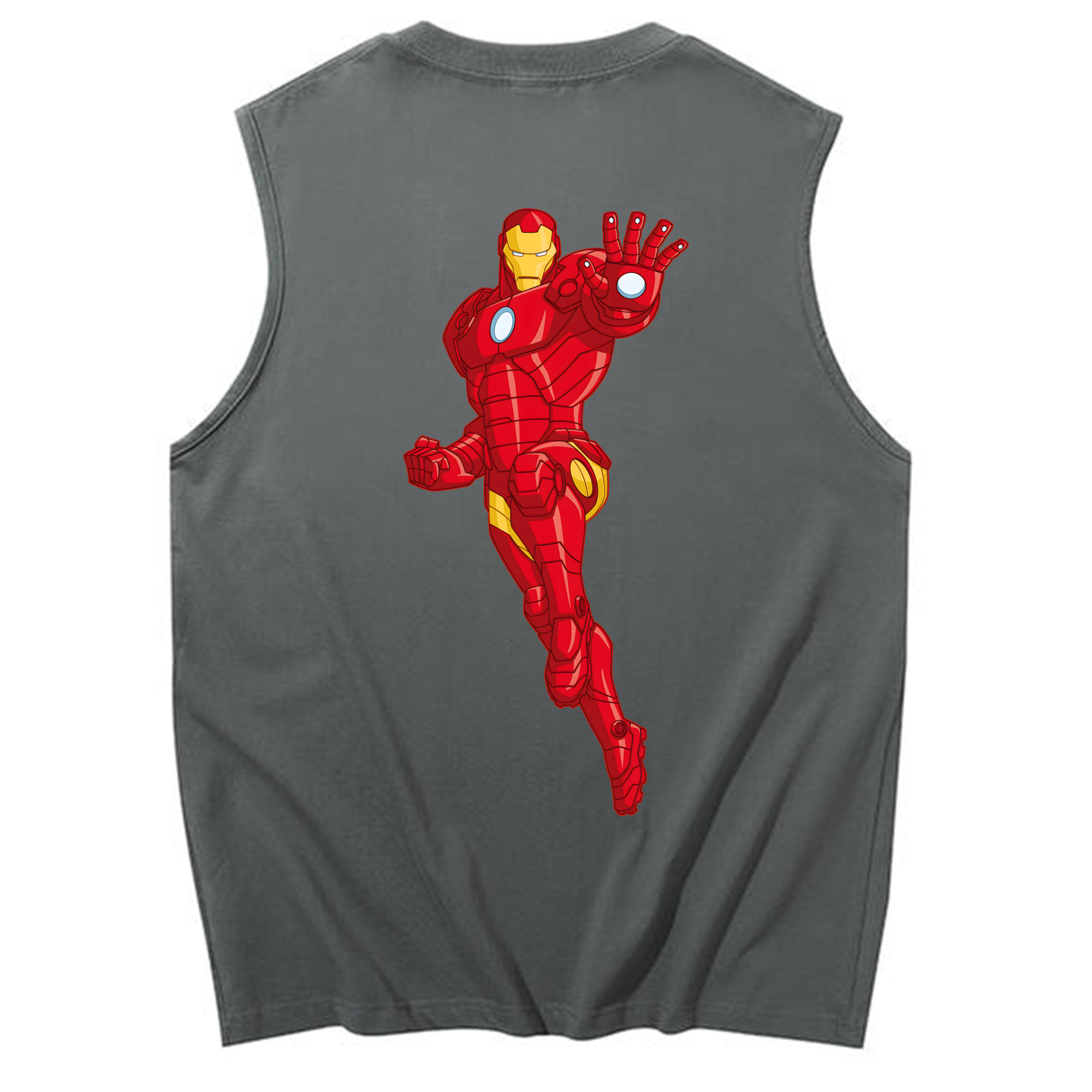 （画像用） アベンジャーズ The Avengers コットン100％タンクトップ（背面プリント）
